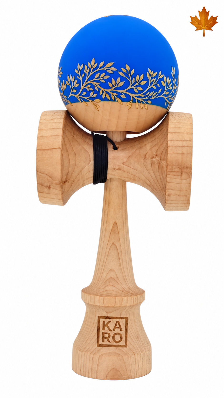Kendama KARO Golden Owl Maple 🍁- Antiskid 