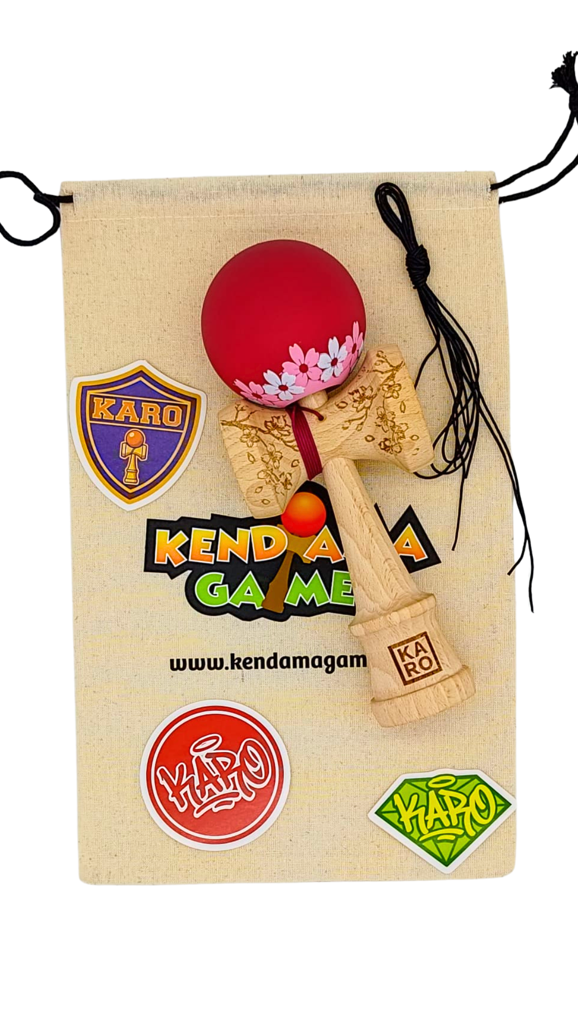 Kendama Karo Sakura Akai V2 2026 Cupe Mari - Image 3