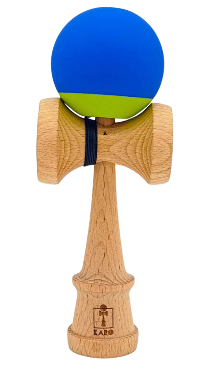 Kendama Pro Karo Blue Fury V2 Cupe Mari Grip Rubber